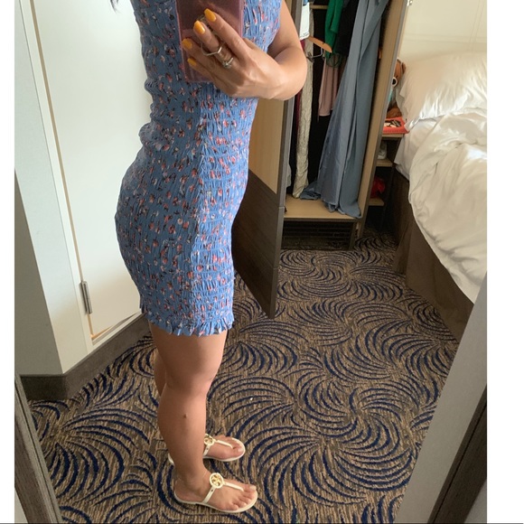 SECRET ADMIRER SMOCKED DRESS - Picture 6 of 7